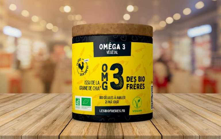 OMG 3 les Oméga 3 BIO & Véganes des Bio Frères