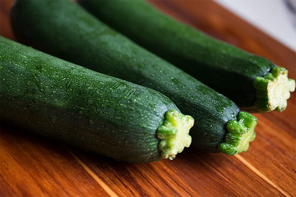 courgettes barbecue vegan