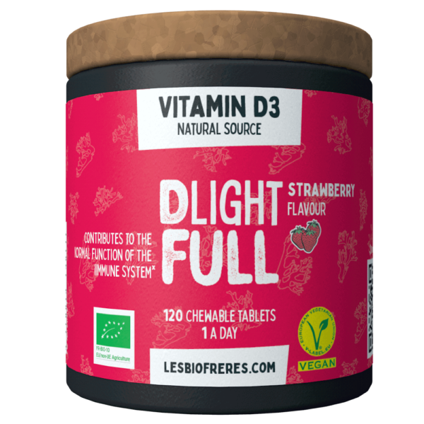 vegan d3 vitamin dlightful strawberry flavour